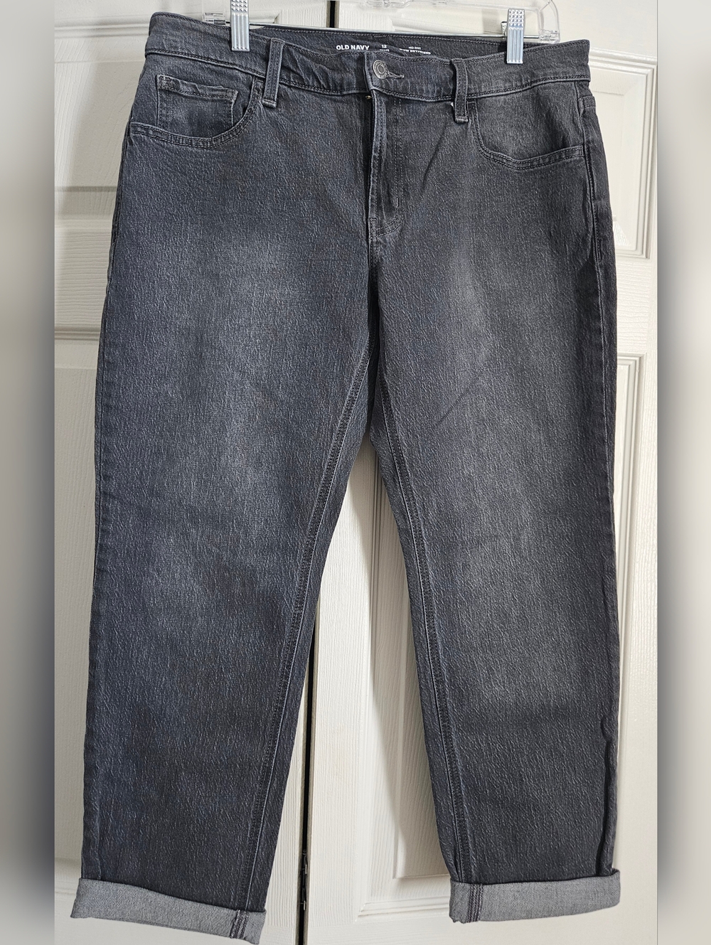 Old Navy Womens Wow Boyfriend Jeans Mid Rise